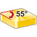 Holder for D-Insert 55°